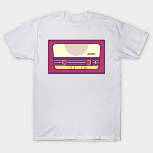 Radio flat illustration design T-Shirt